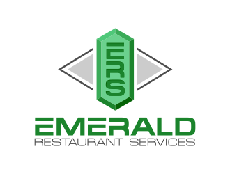 Emerald Restaurant Services logo design by Dakon
