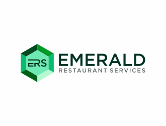 Emerald Restaurant Services logo design by hidro
