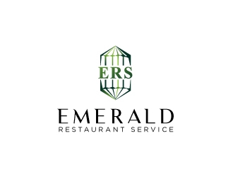 Emerald Restaurant Services logo design by desynergy