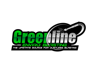 Greenline Enviro Blasting  logo design by beejo