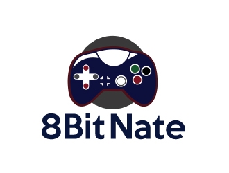 8Bit Nate logo design by AamirKhan