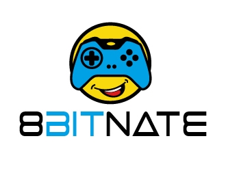 8Bit Nate logo design by shravya