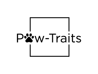 Paw-Traits logo design by cybil