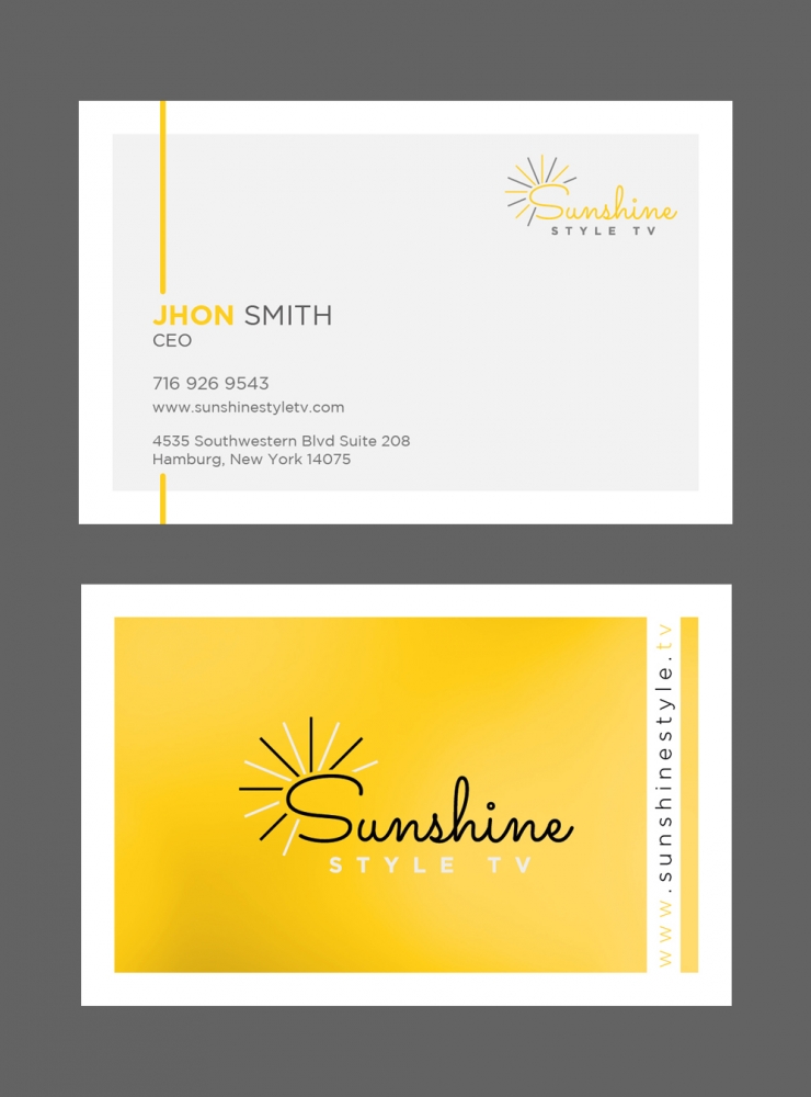 Sunshine Style TV logo design by DreamLogoDesign