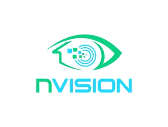 nVision logo design by MUSANG