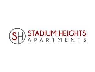 Stadium Heights Apartments logo design by cintoko