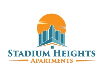 Stadium Heights Apartments logo design by AamirKhan
