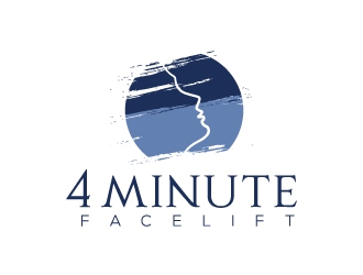 4 minute Facelift .com logo design by MUSANG