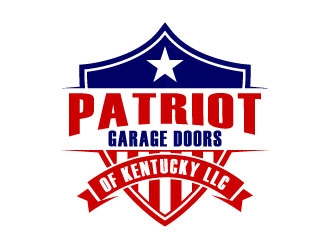 Patriot Garage Doors logo design by J0s3Ph