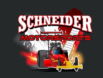 Schneider Motorsports logo design by frontrunner
