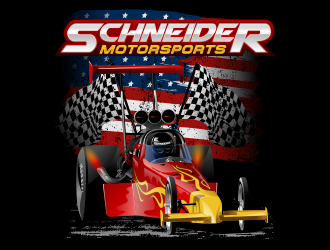 Schneider Motorsports logo design by Panara