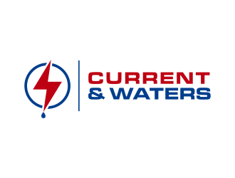 Current & Waters logo design by ammad