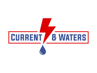Current & Waters logo design by done