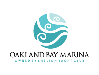 Oakland Bay Marina, owned by Shelton Yacht Club logo design by JessicaLopes