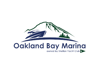 Oakland Bay Marina, owned by Shelton Yacht Club logo design by dhe27