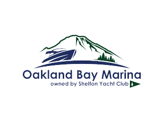 Oakland Bay Marina, owned by Shelton Yacht Club logo design by dhe27