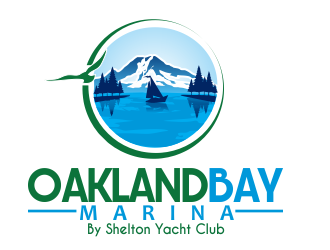 Oakland Bay Marina, owned by Shelton Yacht Club logo design by cgage20