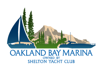 Oakland Bay Marina, owned by Shelton Yacht Club logo design by IanGAB