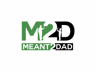 Meant 2 Dad logo design by up2date