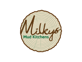 Milkys Mud Kitchens logo design by nona