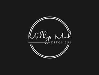 Milkys Mud Kitchens logo design by ndaru