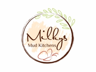 Milkys Mud Kitchens logo design by sarungan