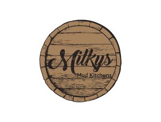 Milkys Mud Kitchens logo design by nona