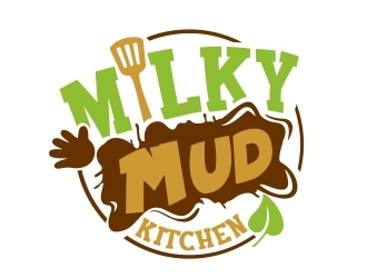 Milkys Mud Kitchens logo design by veron