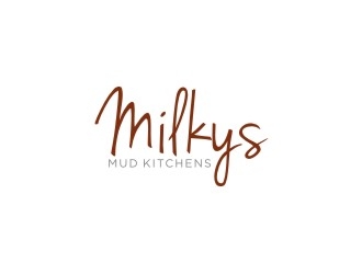 Milkys Mud Kitchens logo design by agil