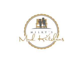Milkys Mud Kitchens logo design by torresace