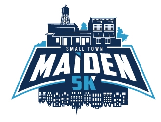 MAIDEN 5K logo design by REDCROW
