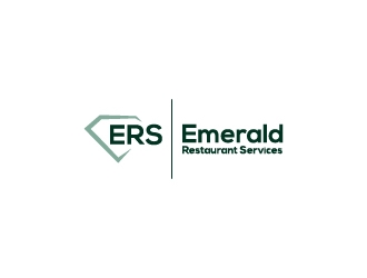 Emerald Restaurant Services logo design by wongndeso