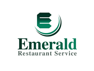 Emerald Restaurant Services logo design by Optimus