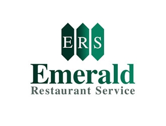 Emerald Restaurant Services logo design by Optimus