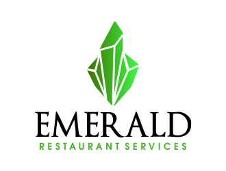 Emerald Restaurant Services logo design by JessicaLopes