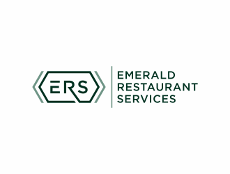 Emerald Restaurant Services logo design by checx