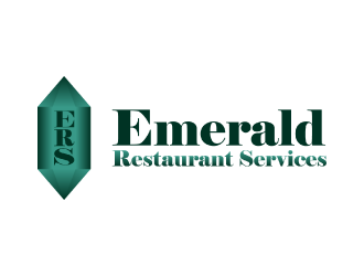 Emerald Restaurant Services logo design by nona