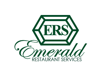 Emerald Restaurant Services logo design by THOR_