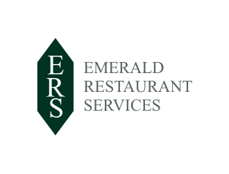 Emerald Restaurant Services logo design by Barkah
