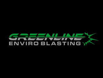 Greenline Enviro Blasting  logo design by Gwerth