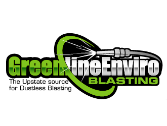 Greenline Enviro Blasting  logo design by THOR_