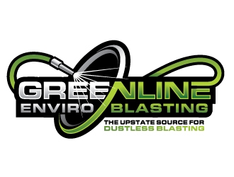 Greenline Enviro Blasting  logo design by REDCROW