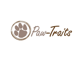 Paw-Traits logo design by Marianne