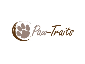 Paw-Traits logo design by Marianne