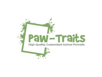 Paw-Traits logo design by fillintheblack