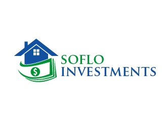 Soflo Investments  logo design by shravya