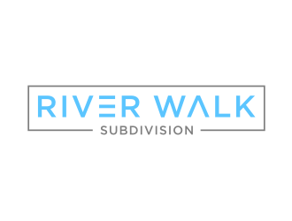 River Walk Subdivision logo design by restuti