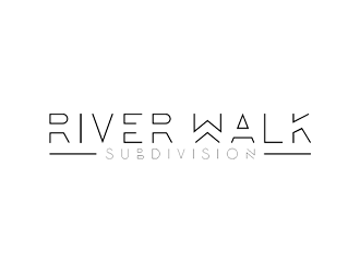 River Walk Subdivision logo design by jancok