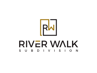 River Walk Subdivision logo design by kimora