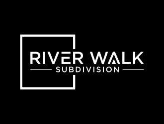 River Walk Subdivision logo design by ammad